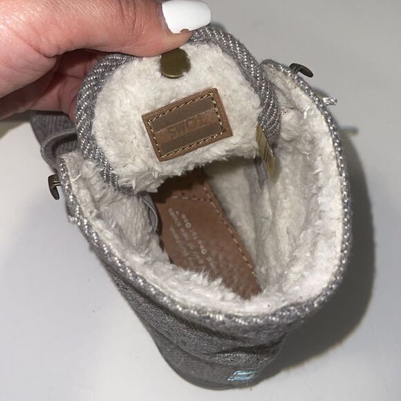 Toms. Botas -Highlands' Fleece Chukka Boot size w6 - Picture 8 of 10